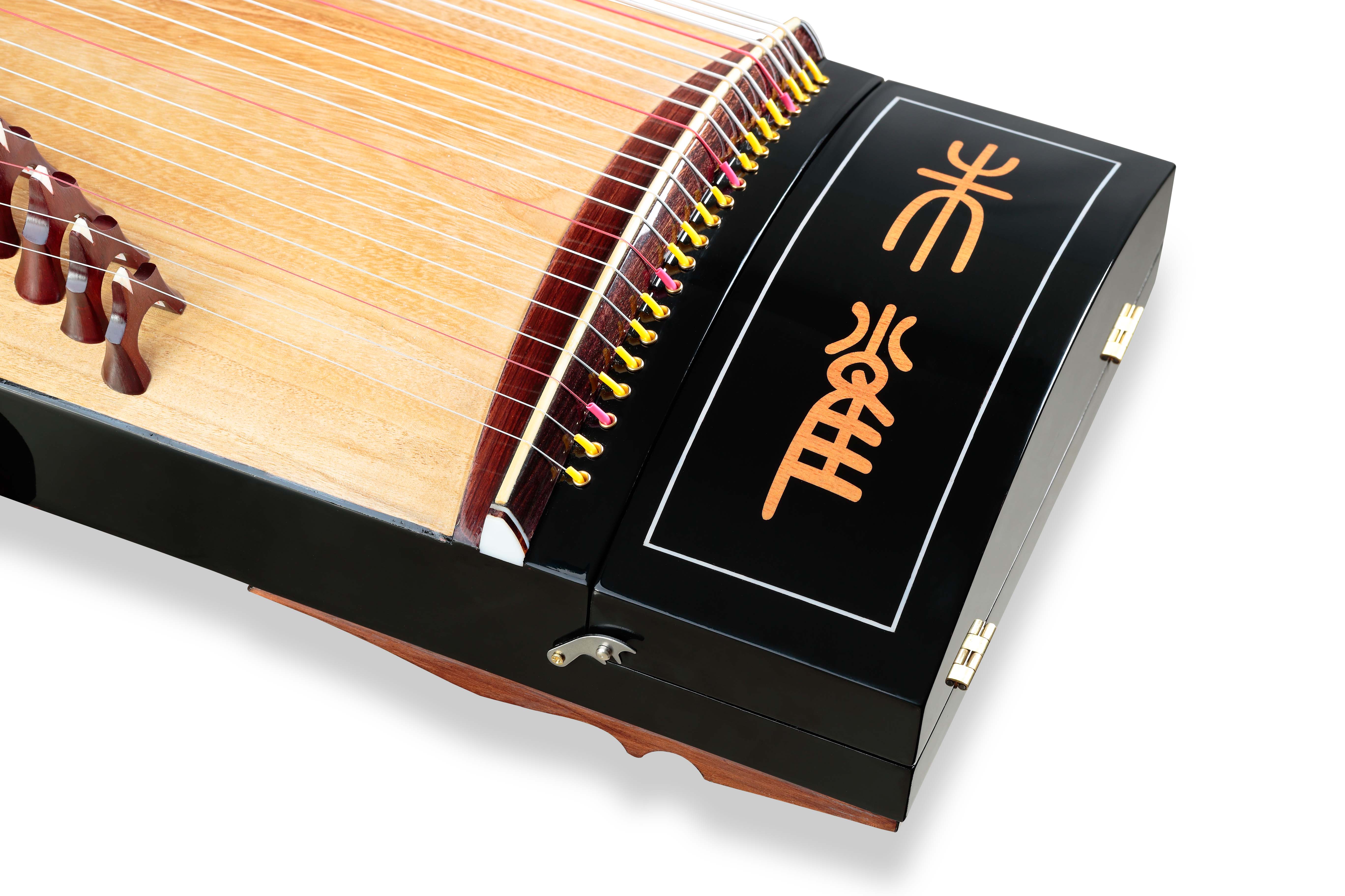 Series 5 | 520 Zhuque “Scarlet Bird” 63in Rosewood Carved Guzheng 